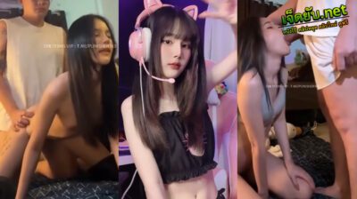 คลิปหลุดxxxโอลี่แฟน น้องอากิ akijun ยิ่งโตยิ่งสวย ยิ่งโคตรน่าเย็ด ตั้งกล้องเย็ดท่าหมากับไอหนุ่มหัวฟูหน้ากระจก ตัวเล็กเอวบาง อมอย่างเสียวพริ้วสุดๆ