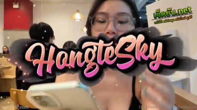 คลิปหลุด Hongteskykub ฮ่องเต้นัดเย็ดสาวผมสั้นน่ารักใส่แว่นหุ่นเด็ดมาล่อเสียว โดนจับโม๊คควยให้จนเงี่ยนก่อนจับซอยหีเย็ดไม่ยั้งเลย