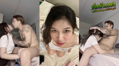 คลิปหลุดOnlyfans irinzrnpeach น้องไอรินโดนจับเย็ดหีคาชุดเลยก้มลงไปโม๊คควยให้เสียวๆ ก่อนขึ้นขย่มแล้วค่อยโดนจับซอยหีรัวๆ